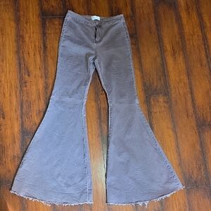 Smokey Purple Bell Bottom Jeans Size Large